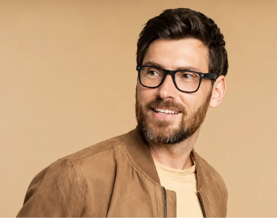 Eyeglasses men model